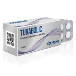 Turabolic(4-chlordehydromethyltestosterone) 10mg/comp.
50 comps./box